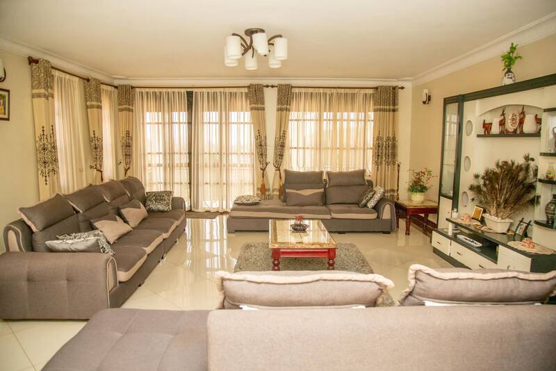 Shared living room with sofas and natural light